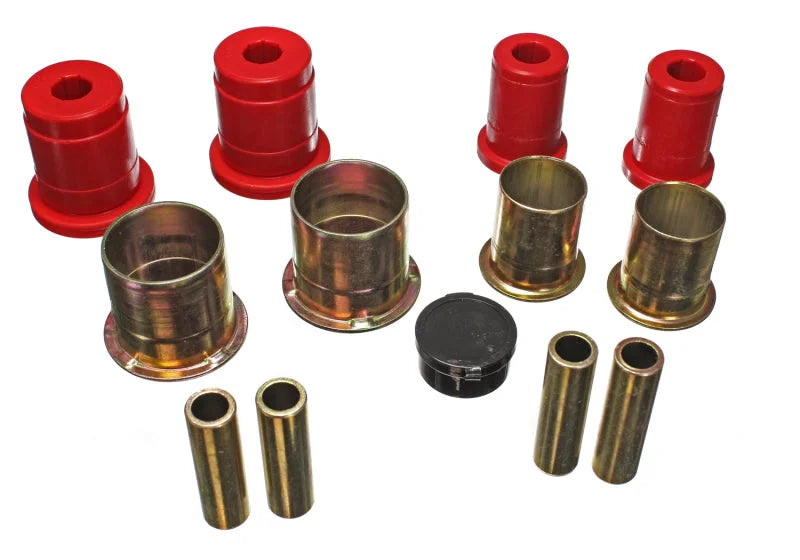 Energy Suspension 94-04 Ford Mustang Red Front End Control Arm Bushings - Main Product View
