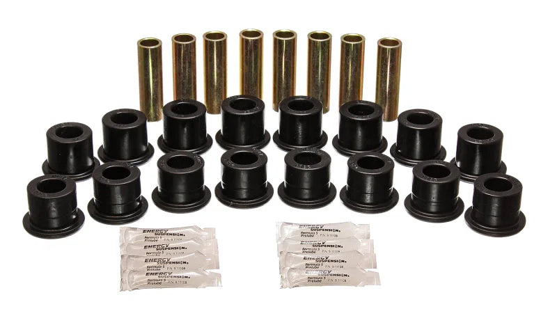 Energy Suspension 94-06 Hummer H1 Black Front & Rear End Control Arm Bushing Set - Main Product View