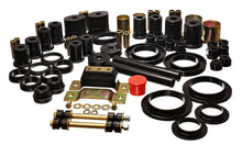 Load image into Gallery viewer, Energy Suspension 94-95 Ford Mustang Black Hyper-flex Master Bushing Set w/ V-8 - Main Product View