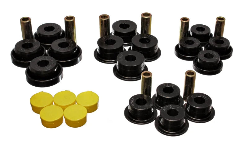 Energy Suspension 94-98 Dodge Ram Black Front Control Arm Bushing Set - Main Product View