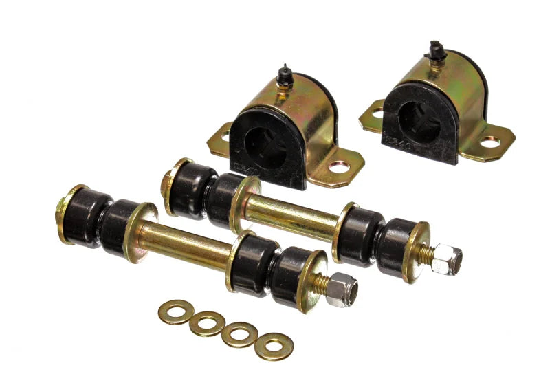 Energy Suspension 95-00 Toyota Pickup 2WD (Exc T-100/Tundra) Black 25mm Front Sway Bar Bushing Set - Main Product View