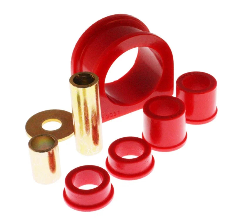 Energy Suspension 95-04 Toyota Pickup 4WD / 96-02 4Runner Front Rack and Pinion Bushing Set - Red - Side View