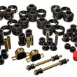 Load image into Gallery viewer, Energy Suspension 95-97 Chevy Tahoe / GMC Denali 4WD Black Hyper-flex Master Bushing Set - Main Product View
