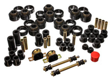 Load image into Gallery viewer, Energy Suspension 95-97 Chevy Tahoe / GMC Denali 4WD Black Hyper-flex Master Bushing Set - Main Product View