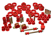 Load image into Gallery viewer, Energy Suspension 95-97 Chevy Tahoe / GMC Denali 4WD Red Hyper-flex Master Bushing Set - Main Product View