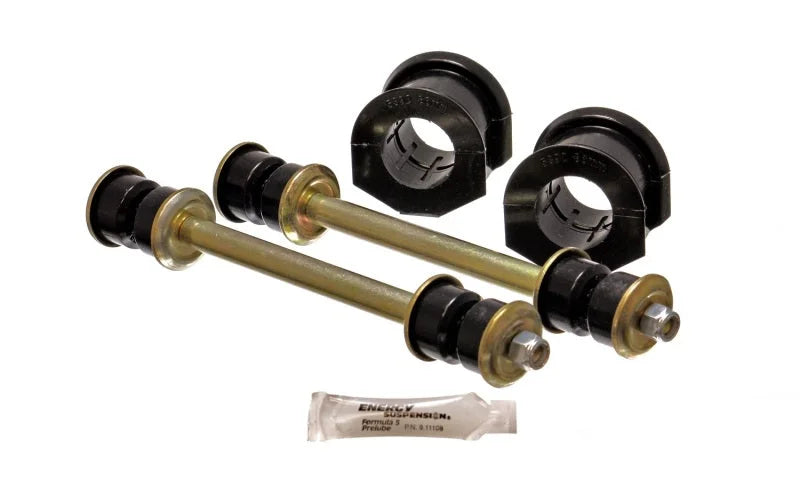 Energy Suspension 95-97 Ford Explorer/Bronco 2WD/4WD 36mm Black Front Sway Bar Bushing Set - Main Product View