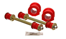 Load image into Gallery viewer, Energy Suspension 95-97 Ford Explorer/Bronco 2WD/4WD 36mm Red  Front Sway Bar Bushing Set - Side View