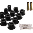 Load image into Gallery viewer, Energy Suspension 95-97 Toyota Tacoma / 89 4Runner / 89-95 Pick Up Black Rear Leaf Spring Shackle Bu - Main Product View