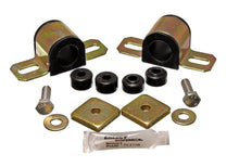 Load image into Gallery viewer, Energy Suspension 95-98 Nissan 240SX (S14) Black 27mm Front Sway Bar Frame Bushings (Sway bar end li - Main Product View