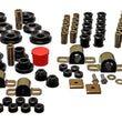 Load image into Gallery viewer, Energy Suspension 95-98 Nissan 240SX (S14) Black Hyper-Flex Master Bushing Set - Main Product View