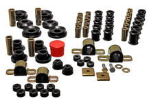 Load image into Gallery viewer, Energy Suspension 95-98 Nissan 240SX (S14) Black Hyper-Flex Master Bushing Set - Main Product View