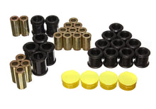 Load image into Gallery viewer, Energy Suspension 95-98 Nissan 240SX (S14) Black Rear Control Arm Bushing Set (Must reuse existing o - Main Product View