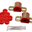 Load image into Gallery viewer, Energy Suspension 95-98 Nissan 240SX (S14) Red 16mm Rear Sway Bar Frame Bushings (Sway bar end link - Main Product View