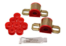 Load image into Gallery viewer, Energy Suspension 95-98 Nissan 240SX (S14) Red 16mm Rear Sway Bar Frame Bushings (Sway bar end link - Main Product View
