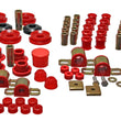 Load image into Gallery viewer, Energy Suspension 95-98 Nissan 240SX (S14) Red Hyper-Flex Master Bushing Set - Main Product View