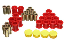 Load image into Gallery viewer, Energy Suspension 95-98 Nissan 240SX (S14) Red Rear Control Arm Bushing Set (Must reuse existing out - Main Product View