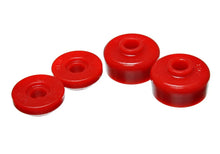 Load image into Gallery viewer, Energy Suspension 95-99 Mitsubishi Eclipse FWD./AWD Red Front Shock Upper Bushing Set - Side View