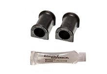 Load image into Gallery viewer, Energy Suspension 95-99 Mitsubishi Eclipse FWD/AWD Black 16mm Front Sway Bar Bushings - Side View