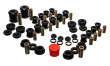 Load image into Gallery viewer, Energy Suspension 95-99 Mitsubishi Eclipse FWD/AWD Black Hyper-flex Master Bushing Set - Main Product View