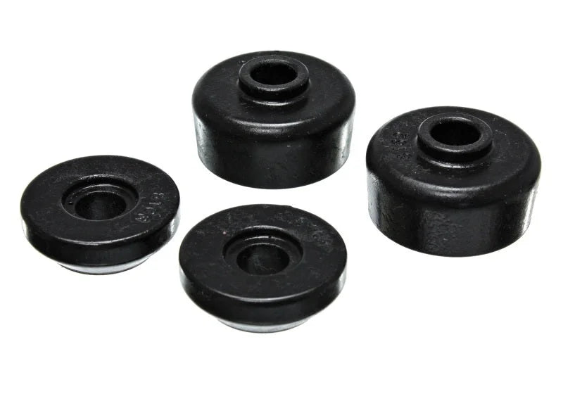 Energy Suspension 95-99 Mitsubishi Eclipse FWD/AWD Black Rear Shock Upper Bushing Set - Side View