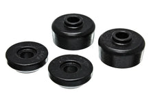 Load image into Gallery viewer, Energy Suspension 95-99 Mitsubishi Eclipse FWD/AWD Black Rear Shock Upper Bushing Set - Side View