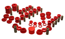 Load image into Gallery viewer, Energy Suspension 95-99 Mitsubishi Eclipse FWD/AWD Red Hyper-flex Master Bushing Set - Main Product View