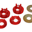 Load image into Gallery viewer, Energy Suspension 95-99 Mitsubishi Eclipse FWD/AWD Red Motor Mount Inserts (2 Torque Mount Positions - Side View