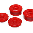 Load image into Gallery viewer, Energy Suspension 95-99 Mitsubishi Eclipse FWD/AWD Red Rear Shock Upper Bushing Set - Side View