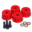 Load image into Gallery viewer, Energy Suspension 96-02 Toyota 4Runner Front Hyper Flex Red Bump Stop Set - Main Product View