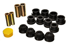 Load image into Gallery viewer, Energy Suspension 96-98 Toyota Rav4 Black Rear End Control Arm Bushing Set - Main Product View