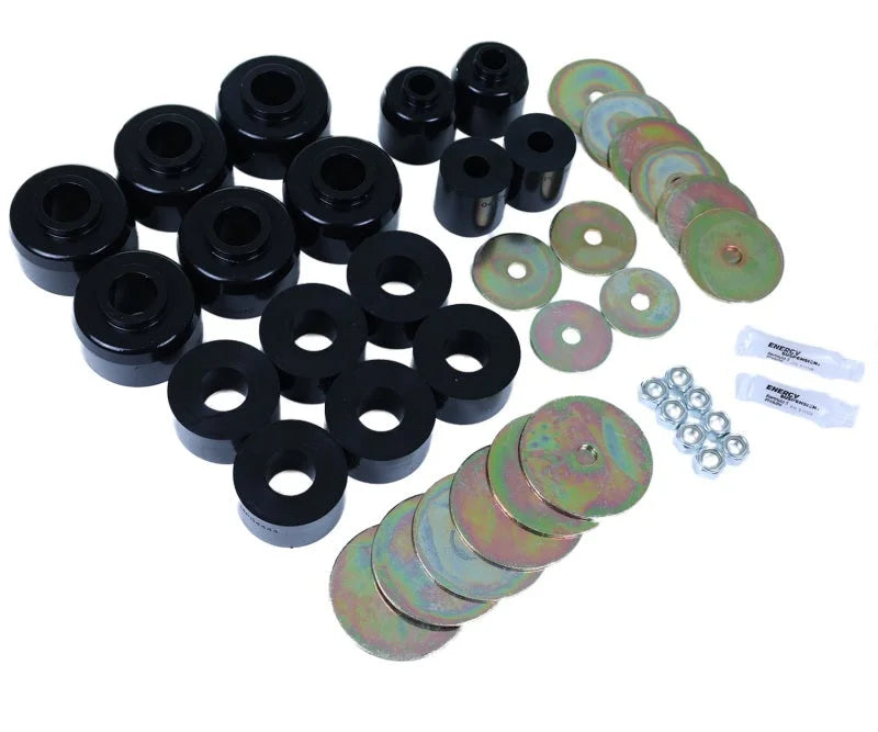 Energy Suspension 96-99 Toyota 4Runner 2WD/4WD Black Body Mount Bushing Set - Main Product View