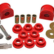 Load image into Gallery viewer, Energy Suspension 97-01 Expedition 4WD / 97-01 Navigator 4WD Red 22mm Rear Sway Bar Bushing Set - Main Product View