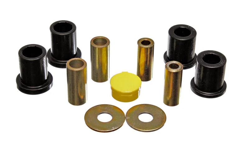 Energy Suspension 97-01 Ford Escort ZX2 Black Front End Control Arm Bushing Set - Main Product View