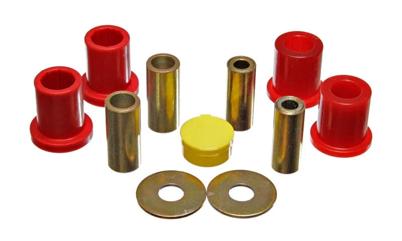 Energy Suspension 97-01 Ford Escort ZX2 Red Front End Control Arm Bushing Set - Main Product View