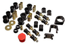 Load image into Gallery viewer, Energy Suspension 97-01 Ford Escort/ZX2 Black Hyper-flex Master Bushing Set - Side View