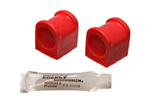 Load image into Gallery viewer, Energy Suspension 97-01 Ford Escort/ZX2 Red 25mm Front Sway Bar Bushing Set - Side View