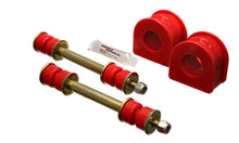 Load image into Gallery viewer, Energy Suspension 97-01 Ford Expedition 2WD / 97-01 Navigator Red 32mm Front Sway Bar Bushing Set - Side View