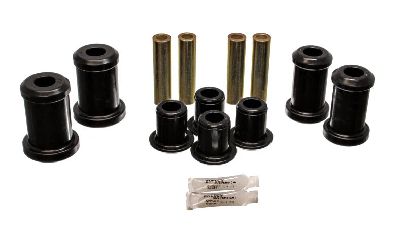 Energy Suspension 97-01 Ford Expedition 4WD/97-03 F-150/250 4WD Black Front End Control Arm Bushings - Main Product View