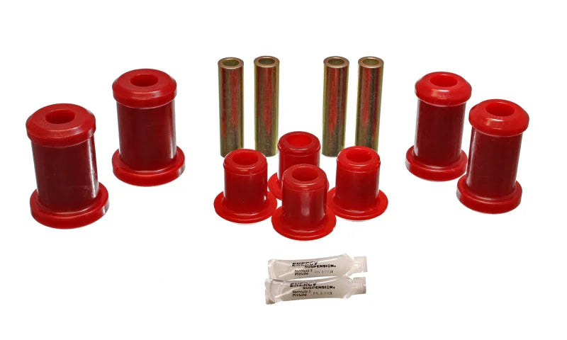 Energy Suspension 97-01 Ford Expedition 4WD/97-03 F-150/250 4WD Red Front End Control Arm Bushings - Main Product View