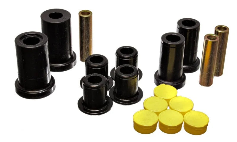 Energy Suspension 97-03 Ford F100/F150/F250 2WD Black Front Control Arm Bushings - Main Product View