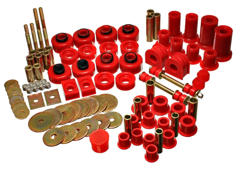 Energy Suspension 97-03 Ford F150 Pickup 2WD Std Cab/Xtd Cab/Super Crew Cab Red Hyper-flex Master Bu - Main Product View