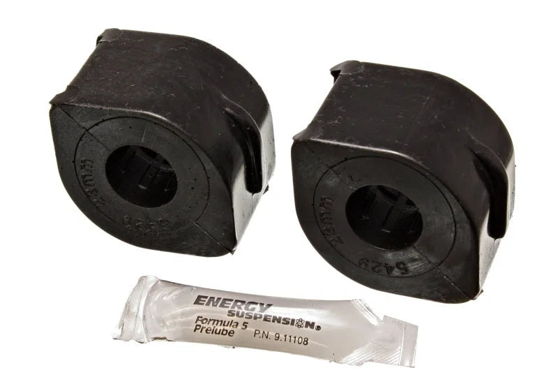 Energy Suspension 97-04 Chevy Corvette Black 23mm Front Sway Bar Frame Bushing Set - Side View
