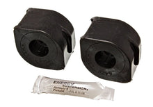 Load image into Gallery viewer, Energy Suspension 97-04 Chevy Corvette Black 23mm Front Sway Bar Frame Bushing Set - Side View