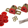 Load image into Gallery viewer, Energy Suspension 97-04 Dodge Dakota 2WD Red 9/16in Rear Sway Bar Bushing Set - Back View