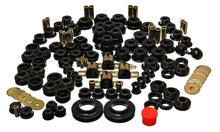 Load image into Gallery viewer, Energy Suspension 97-06 Jeep Wrangler TJ Black Hyper-Flex Master Bushing Set - Side View