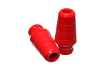 Load image into Gallery viewer, Energy Suspension 97-06 Jeep Wrangler TJ with 1 3/4 in lift Red Front Bump Stop Set (Set of 2) - Main Product View