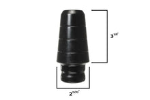 Load image into Gallery viewer, Energy Suspension 97-06 Jeep Wrangler TJ with 1 3/4 in lift Red Front Bump Stop Set (Set of 2) - Side View