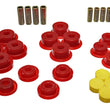 Load image into Gallery viewer, Energy Suspension 97-06 Jeep Wrangler TJ/YJ Red Front Control Arm Bushings (Must reuse OEM Outer She