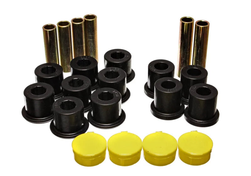 Energy Suspension 98-03 Dodge Durango 2WD / 00-03 Dodge Durago 4WD Black Rear Leaf Spring Bushing Se - Main Product View