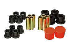 Load image into Gallery viewer, Energy Suspension 98-11 Ford Ranger 2/4WD Rear Leaf Spring Bushing Set - Black - Main Product View